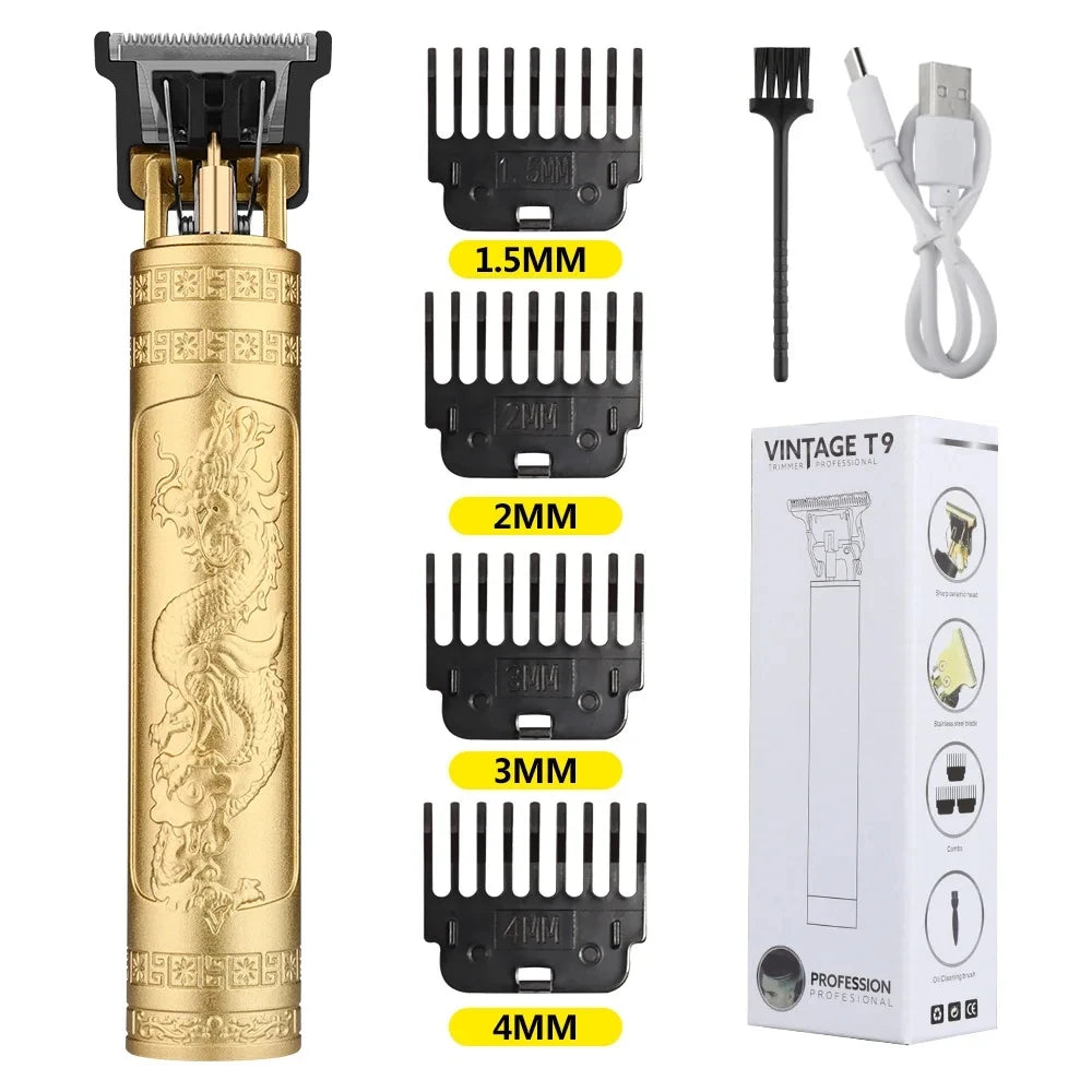 Retro T9 Hair Trimmer – Precision Grooming for a Clean Look