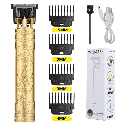 Retro T9 Hair Trimmer – Precision Grooming for a Clean Look