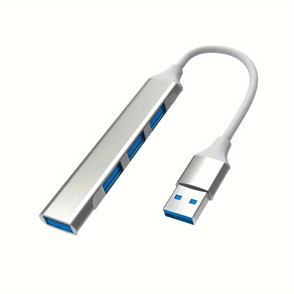 4-in-1 USB-C Hub Adapter – Expand Your Laptop Ports Instantly
