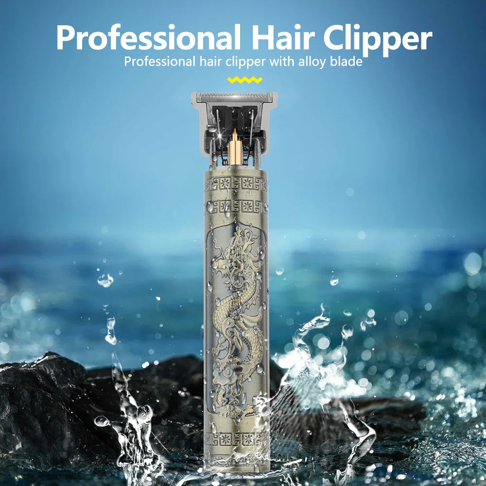 Retro T9 Hair Trimmer – Precision Grooming for a Clean Look