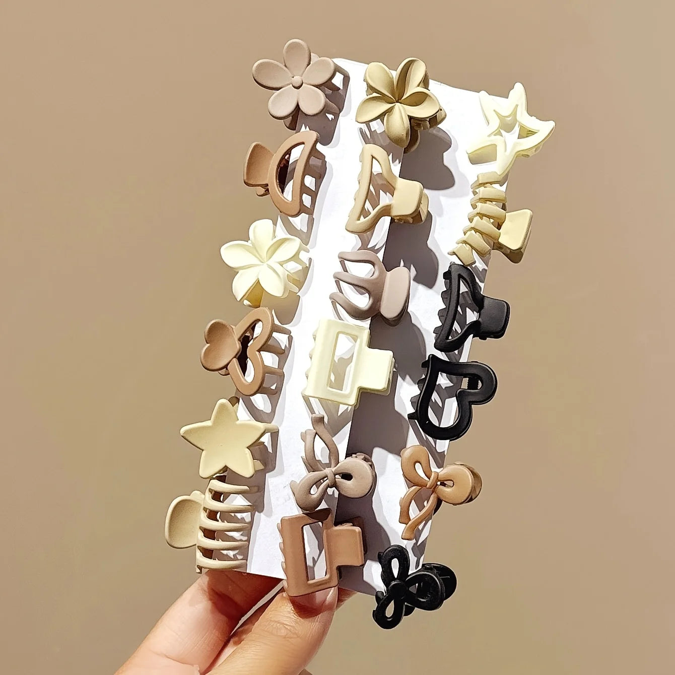 Mini Hair Claw Clips Set – Cute & Stylish Everyday Accessories