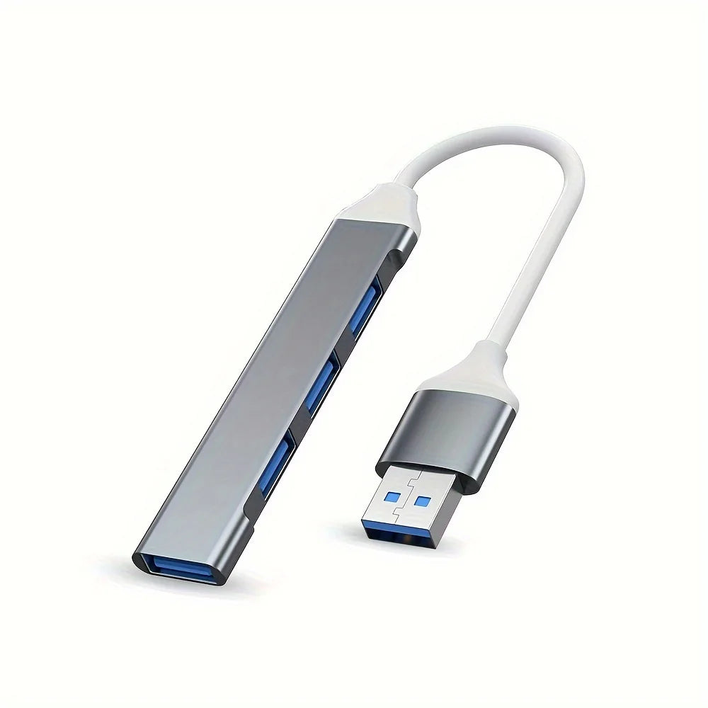 4-in-1 USB-C Hub Adapter – Expand Your Laptop Ports Instantly