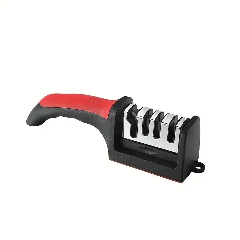 3-Stage Knife Sharpener – Restore Razor Sharp Blades in Seconds