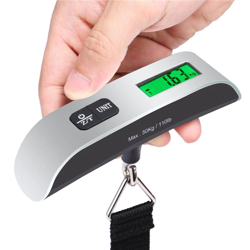 Portable Digital Luggage Scale – Avoid Overweight Baggage Fees