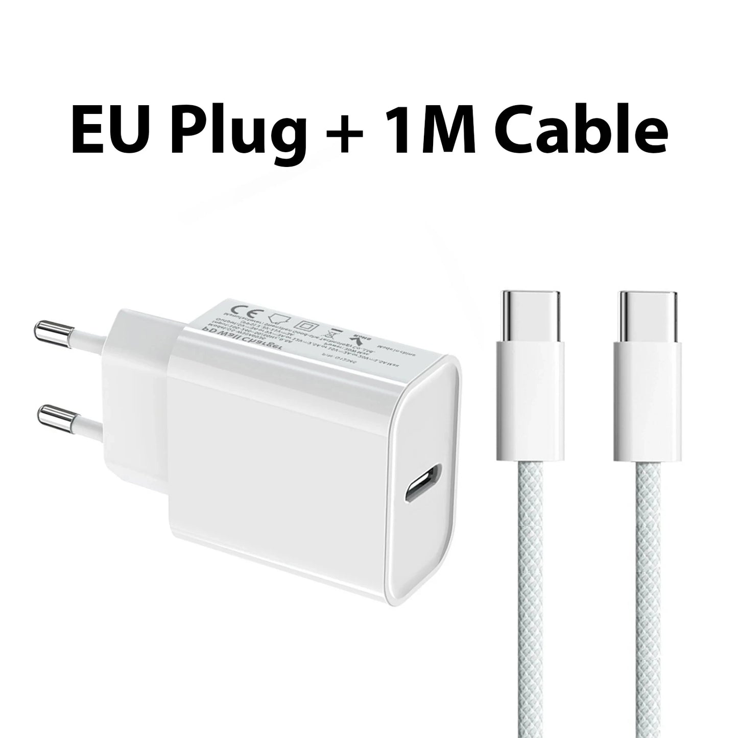 40W Fast Charger USB-C Cable – Super Fast Charging for iPhone & Android