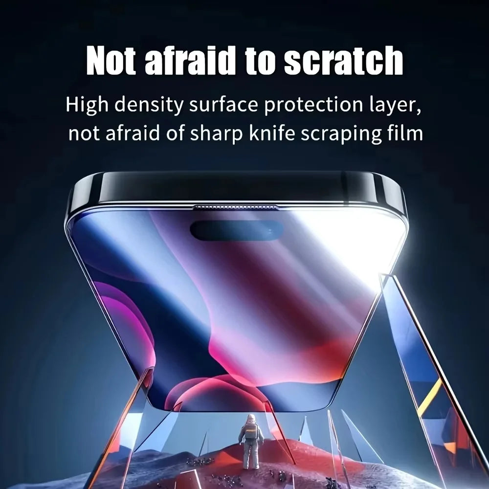 5-Pack HD Screen Protector – Easy Install & Full Protection for iPhone 17 Pro Max 16 13 11 15 14 16e 12 Mini