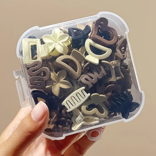 Mini Hair Claw Clips Set – Cute & Stylish Everyday Accessories