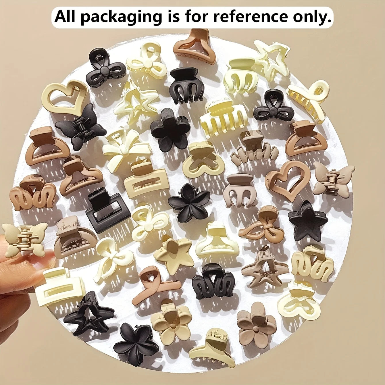 Mini Hair Claw Clips Set – Cute & Stylish Everyday Accessories